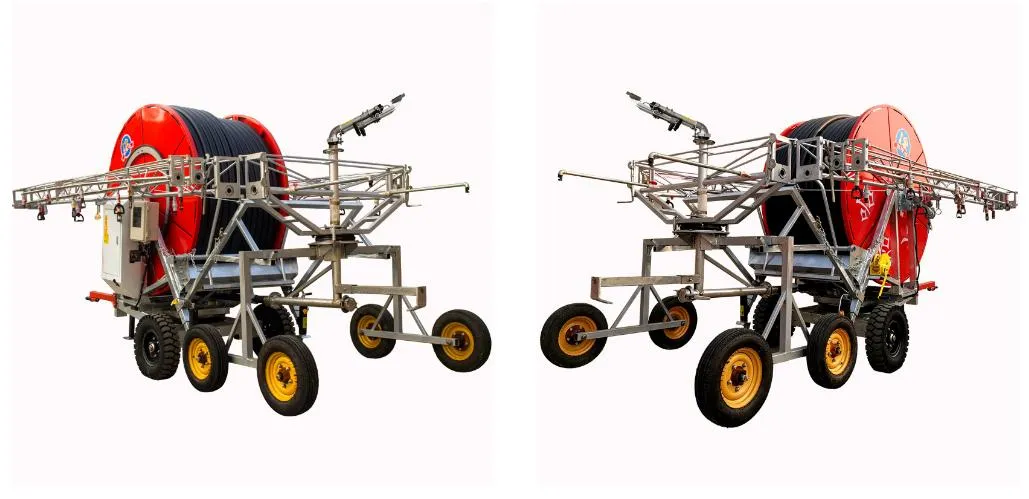 Mobile Hose Reel Irrigation System with Customizable PE Pipe Sizes