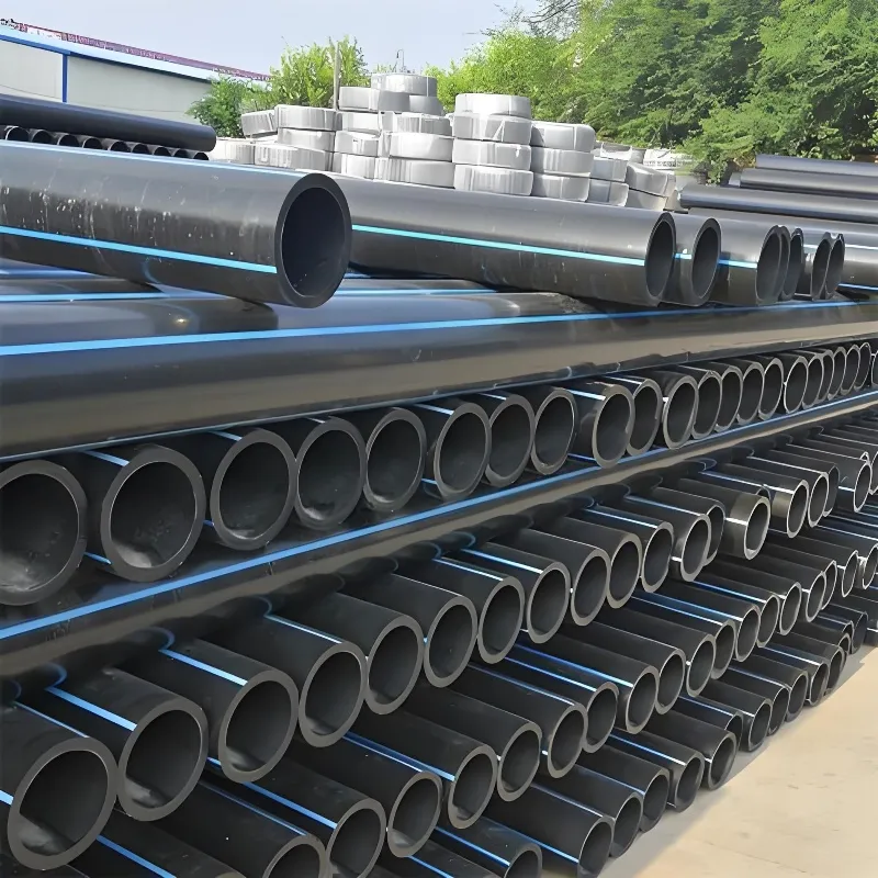 PE100 HDPE 400mm 500mm 630mm SDR11 DN16 Water Supply Pipe Tubes