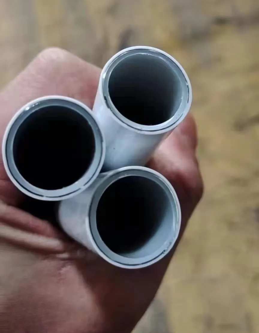 ISO 17484 PE-Al-PE Pex-Al-Pex Gas Pipe White Yellow16mm-63mm Multilayer Pipes