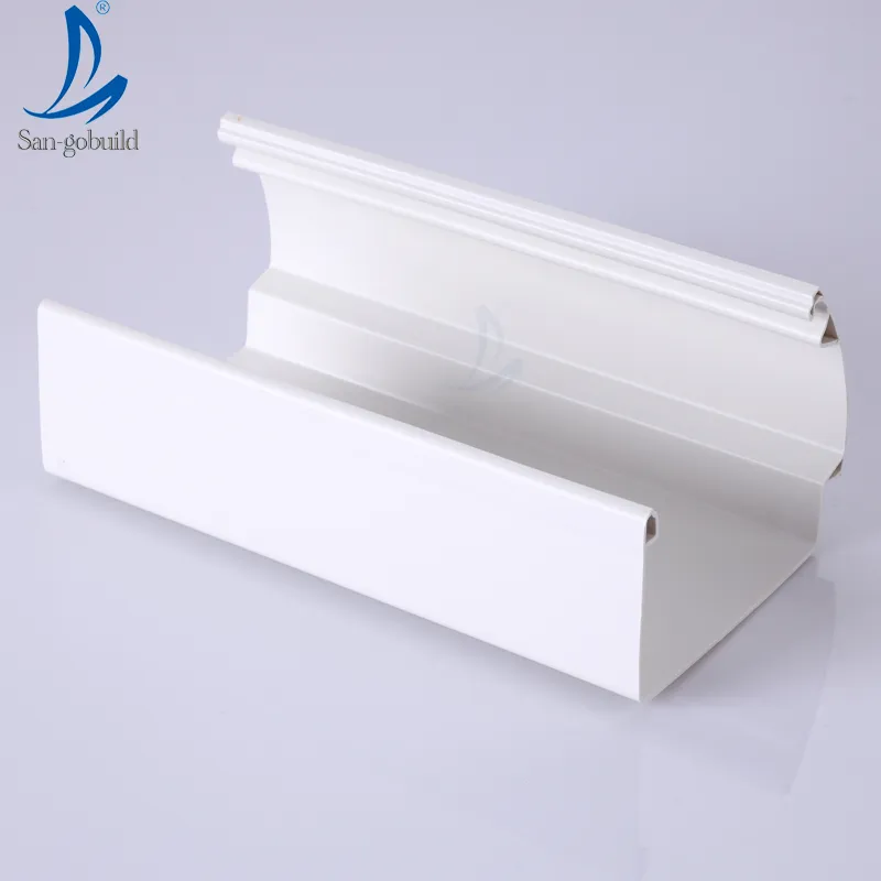 Chinese Factory Building Material PVC Pipe Machine Rain Gutter System