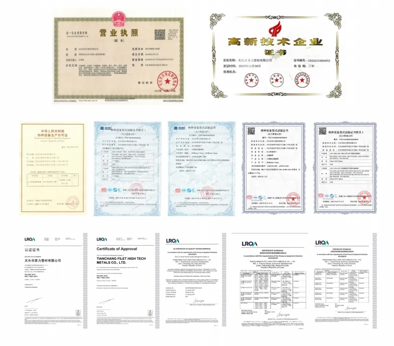 ASTM 304/316/321 Customized Stainless Steel Pipe Coiled Tubing