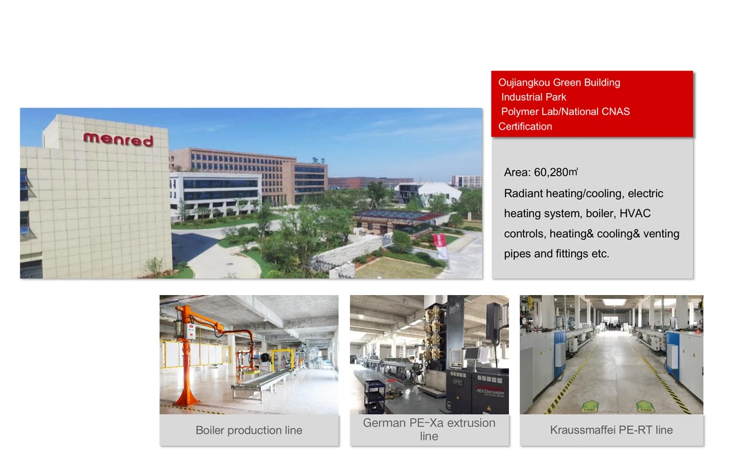 Menred Plumbing System Polypropylene Pipes with Meter Scale 3 Layers Max Support Use of 50 Years