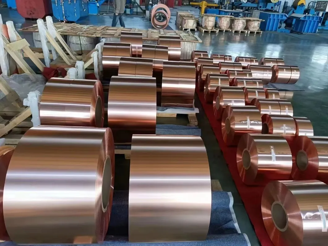 ASTM C11000 High Pruty Copper Cathode Coil/ Strip, C11020/ C11030/ C11100/ C11300/ C11400/ C11500/ C11600 Pure Red Copper Coil/ Pipe/ Copper Coiled Tubing/Strip
