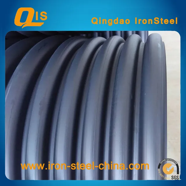 Steel Belt Reinforced HDPE spiral 