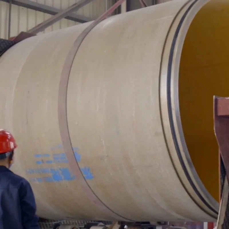 Good Settlement Resistance Cc GRP Pipe for Thermal Power Circulating Water