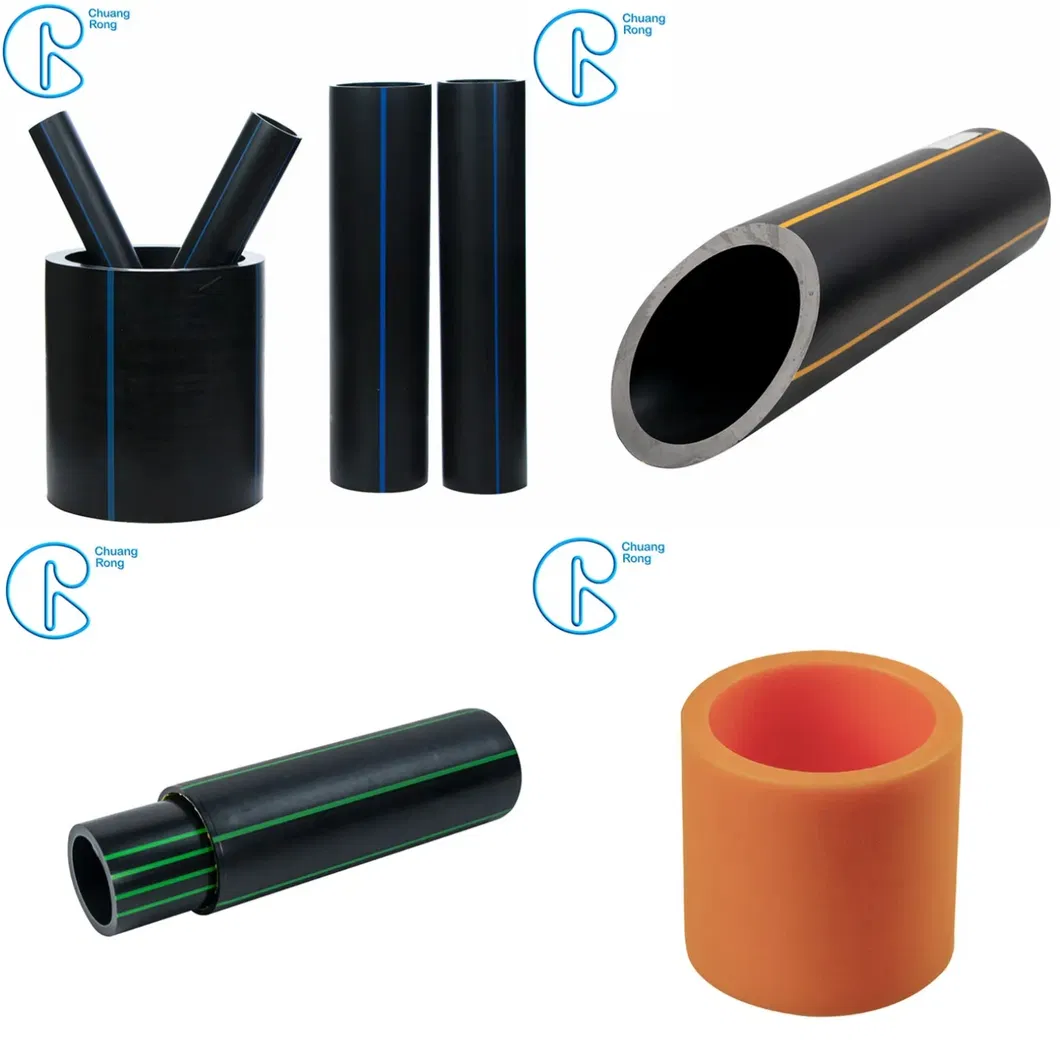 Black PE100 Corrosion Resistance HDPE Pipe for Water and Gas Supply