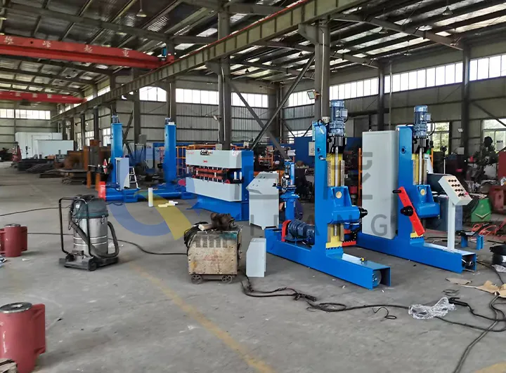 Power Supply 380V 50Hz Plastic Tube Caterpillar Cable Pulling Machine