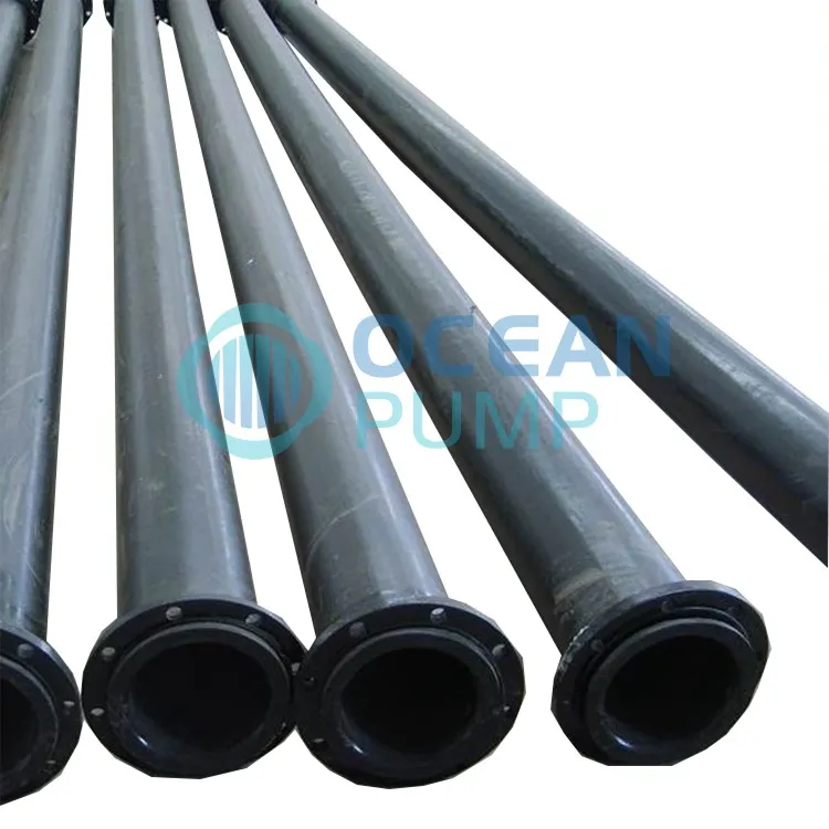 Sea Water Errosion Free HDPE Plastic Pipe for Sand Discharging