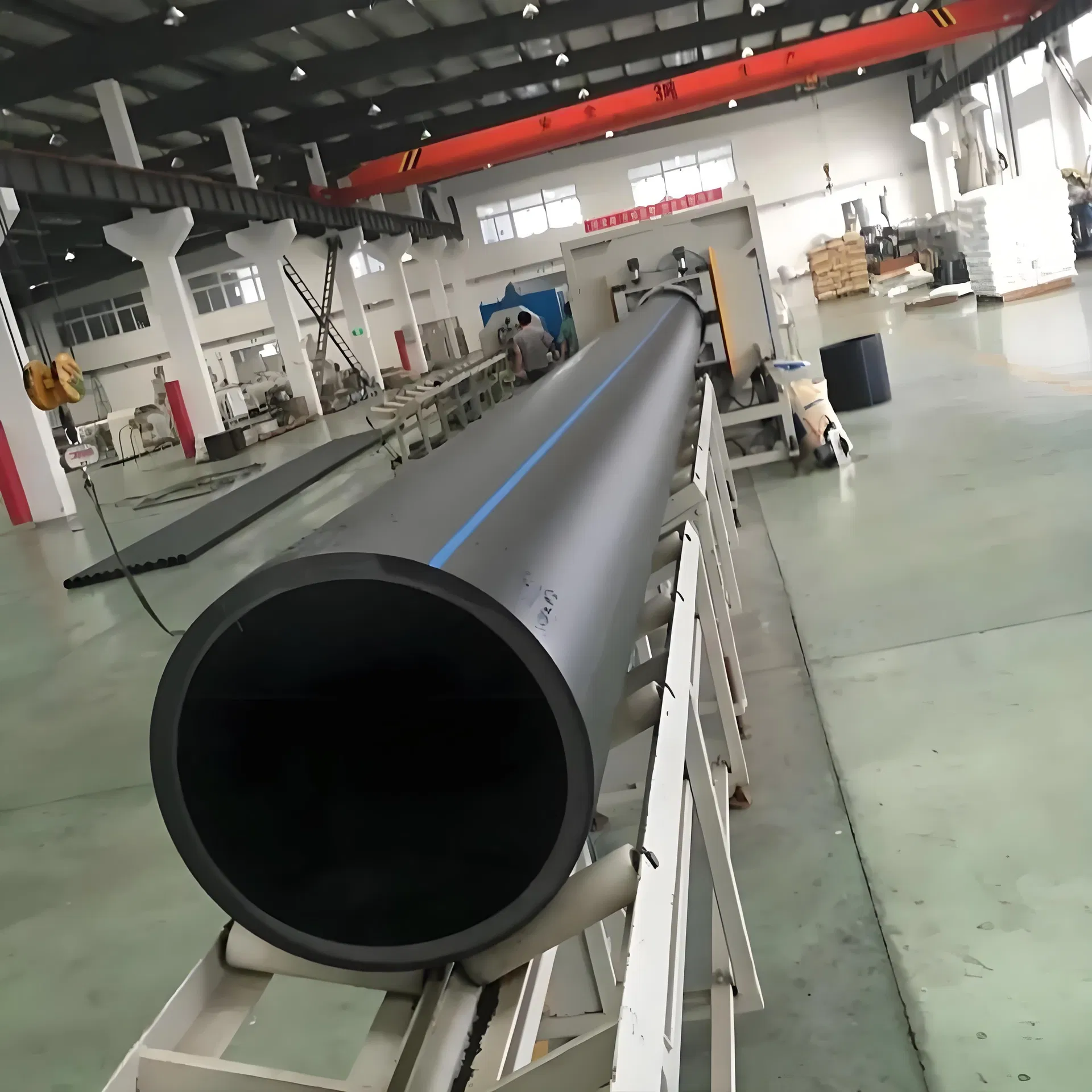 PE100 HDPE 400mm 500mm 630mm SDR11 DN16 Water Supply Pipe Tubes