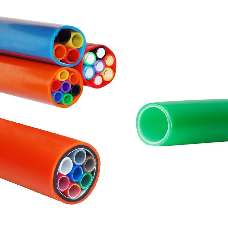 Surelink Free Sample 14/10 12/8 10/6 mm Hexagon Shape Direct Buried Microduct Tube Bundle Micro Duct