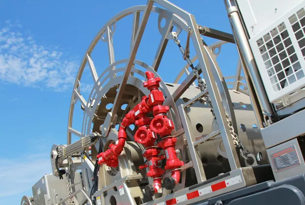 API Skid Coiled Tubing Unit Mobile Coiled Tubing Unit