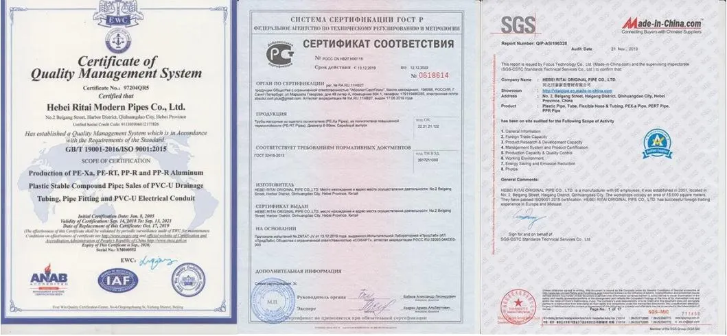 Polypropylene PPR Pipe/Building Materials for Plumbing System
