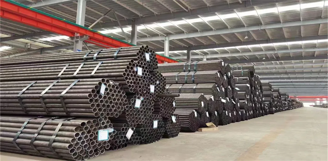 ASTM A106 Gr. B Sch 40 80 160 Carbon Steel Seamless Tube ASME B36.10 PE Coated or Black Painted Smls Steel Pipe