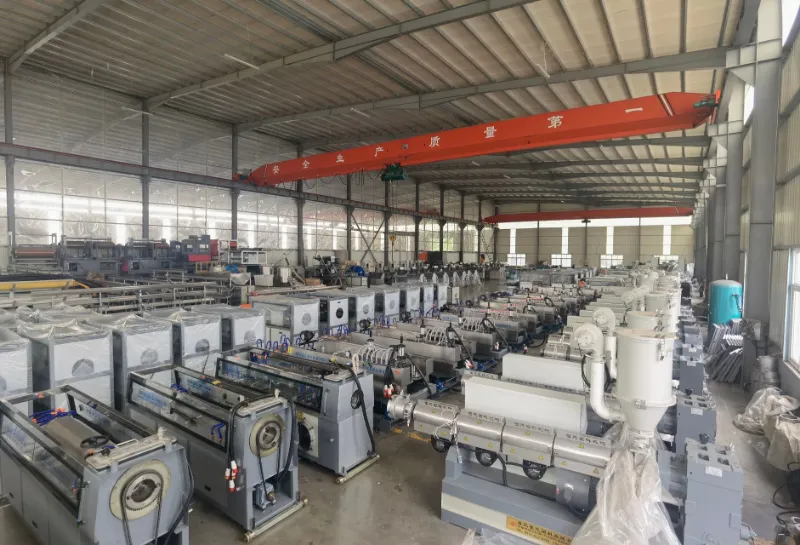 PE Spiral Pipe Production Line for The Construction of Urban Power Communication Lines