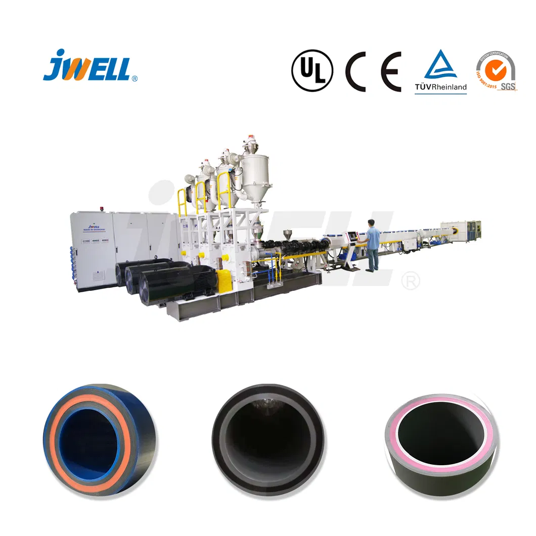 Jwell Fiber Random Copolymerization Polypropylene (PP-R) Composite for Hot&Cold Water Transport Plastic PVC|HDPE|PE|PP|PPR Conduit Garden Tube/Pipe Making
