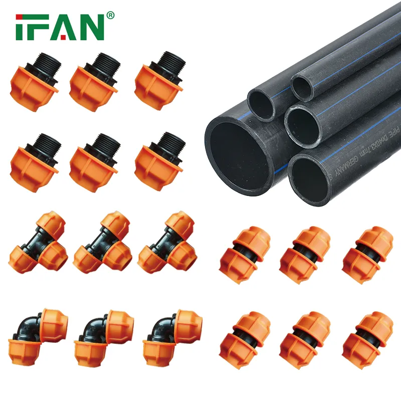 Ifan Factory Wholesale Cheap PE Pipe High Quality HDPE Rolled Pipes for Irrigation and Water Supply