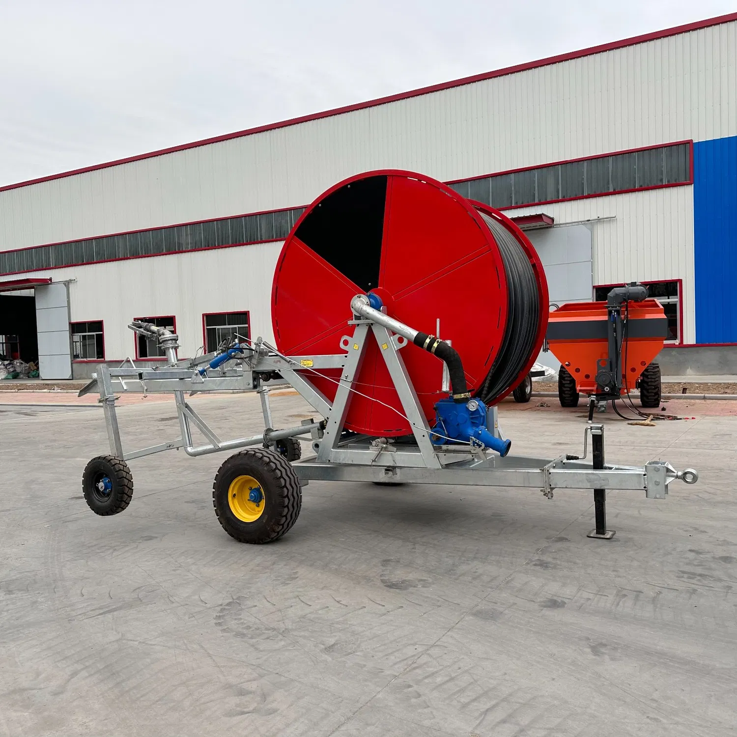 Agricultural Irrigation System Electric Drive Water Turbine Sprinkler Reel Sprinkler Cannon Sprinkle