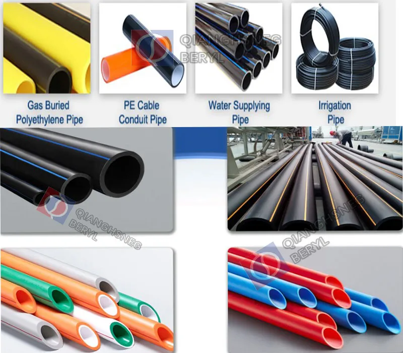 High Productivity 50~110 HDPE Pipe Extrusion Line HDPE Pipe Making Machine/Machine Extruder PE Tube Orange/Machine Extrusion Plastic Drainage Water Pipe