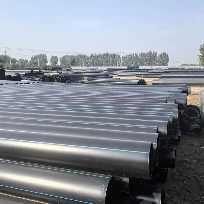 DN110mm-DN1000mm HDPE Drainage Pipe Polyethylene PE Pipes SDR 11 SDR 17