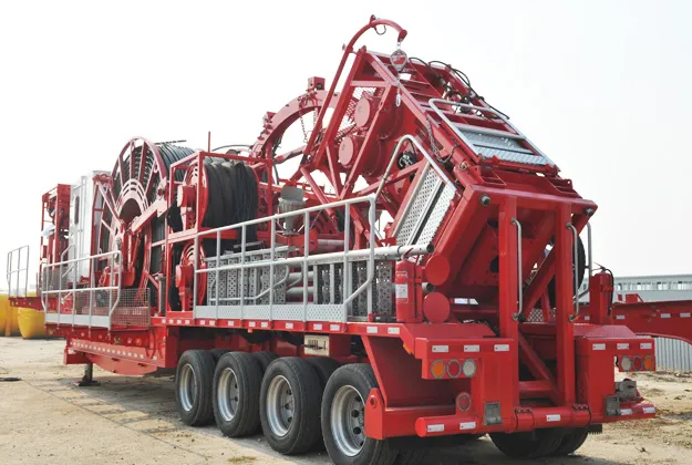 Skid Coiled Tubing Unit for Oilfield Equipment