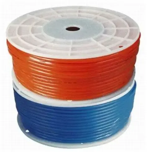 PU PE PA Spiral Pneumatic Tubing 6.5mm X 10mm Coiled Tube for Air Gun and Automation Tools