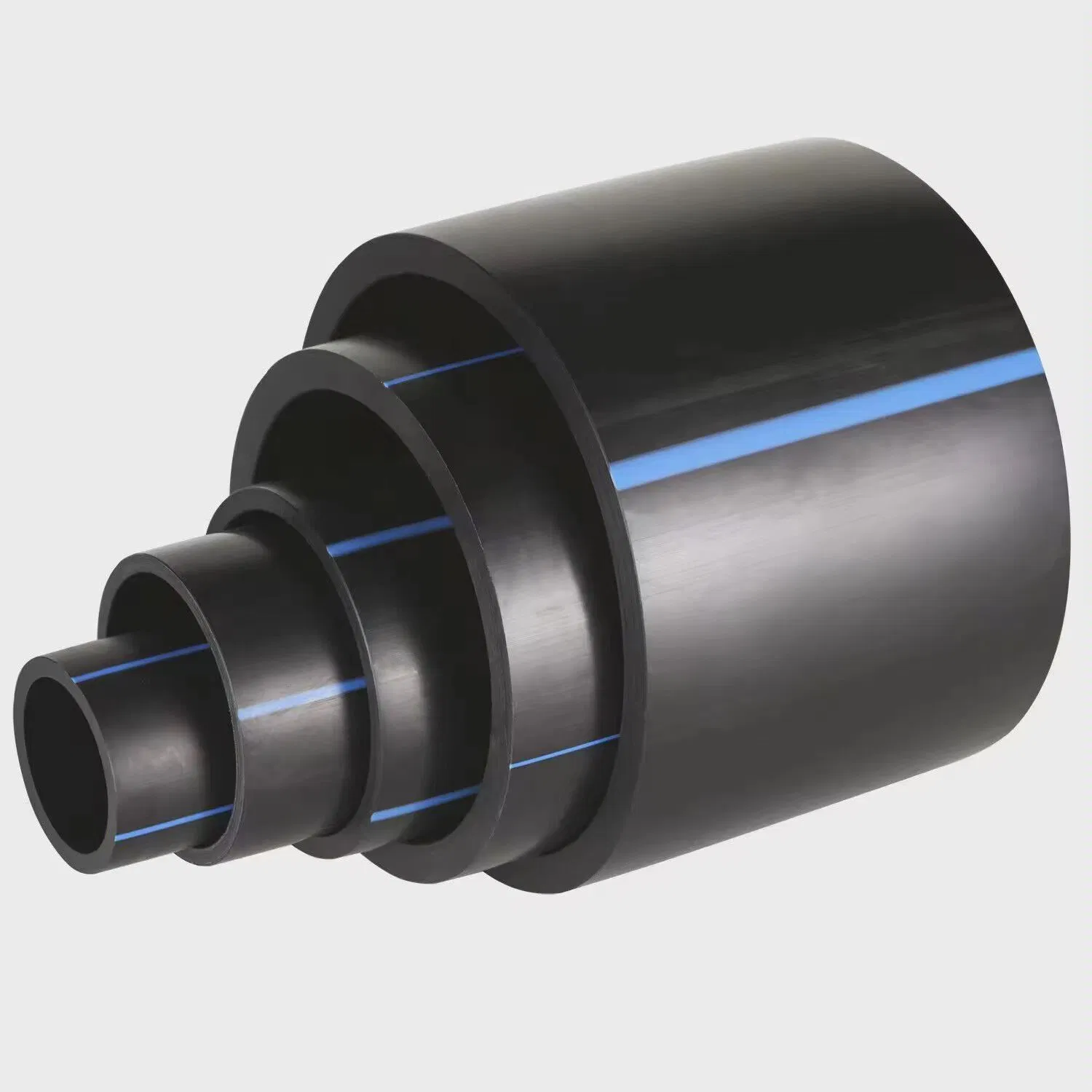 High Pressure Tube Irrigation Pipe 20-1600mm Water Supply HDPE Pipe High Quality 12 Inch Pipe Fittin