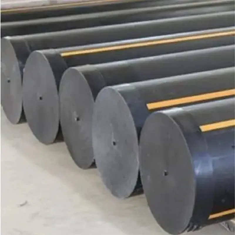 PE/HDPE/Plastic Gas Pipe with Yellow Stripe for Oil and Gas SDR11/13.6/17/21/16