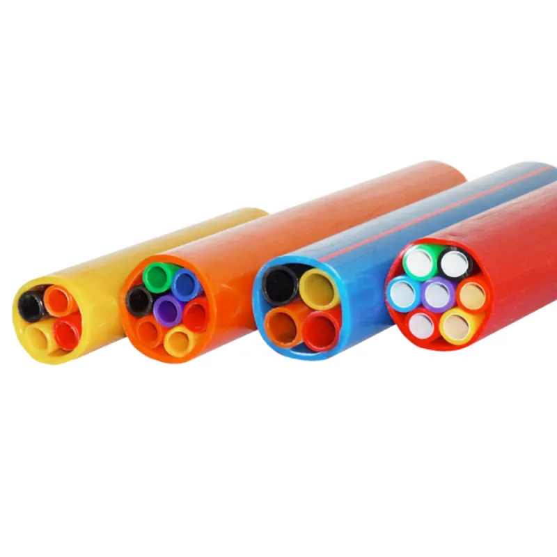 Free Sample 7 12 18way 14/10 12/8 mm Micro Duct Direct Buried Microduct Pipe HDPE Micro Duct