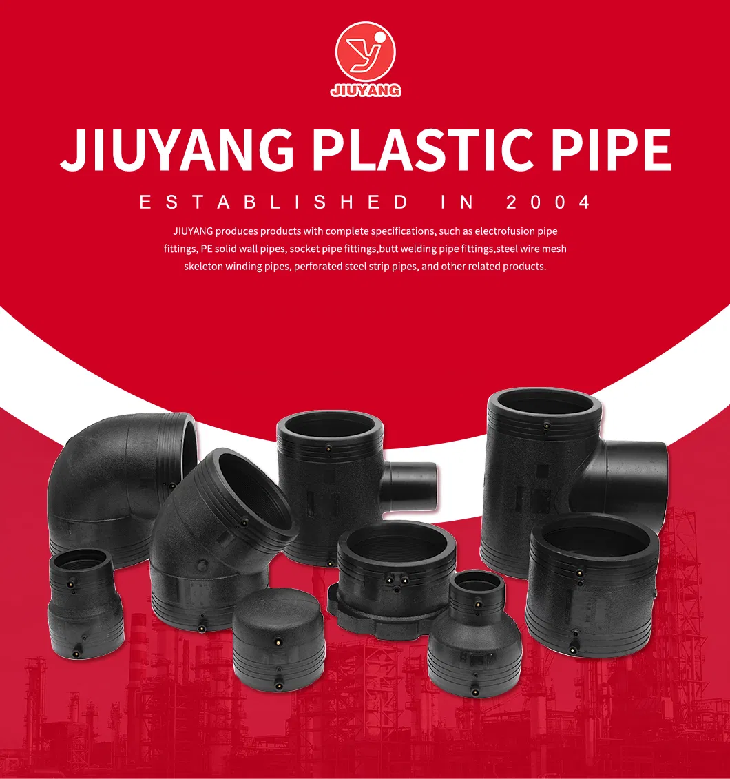 China Factory HDPE Flange Adaptor Various Sizes for Big Pipe Connection