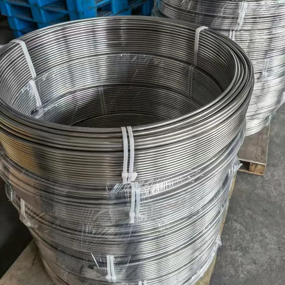 Coiled Tubing 316/316L Stainless Seamless A269/A213 1/4" OD 0.049" WT