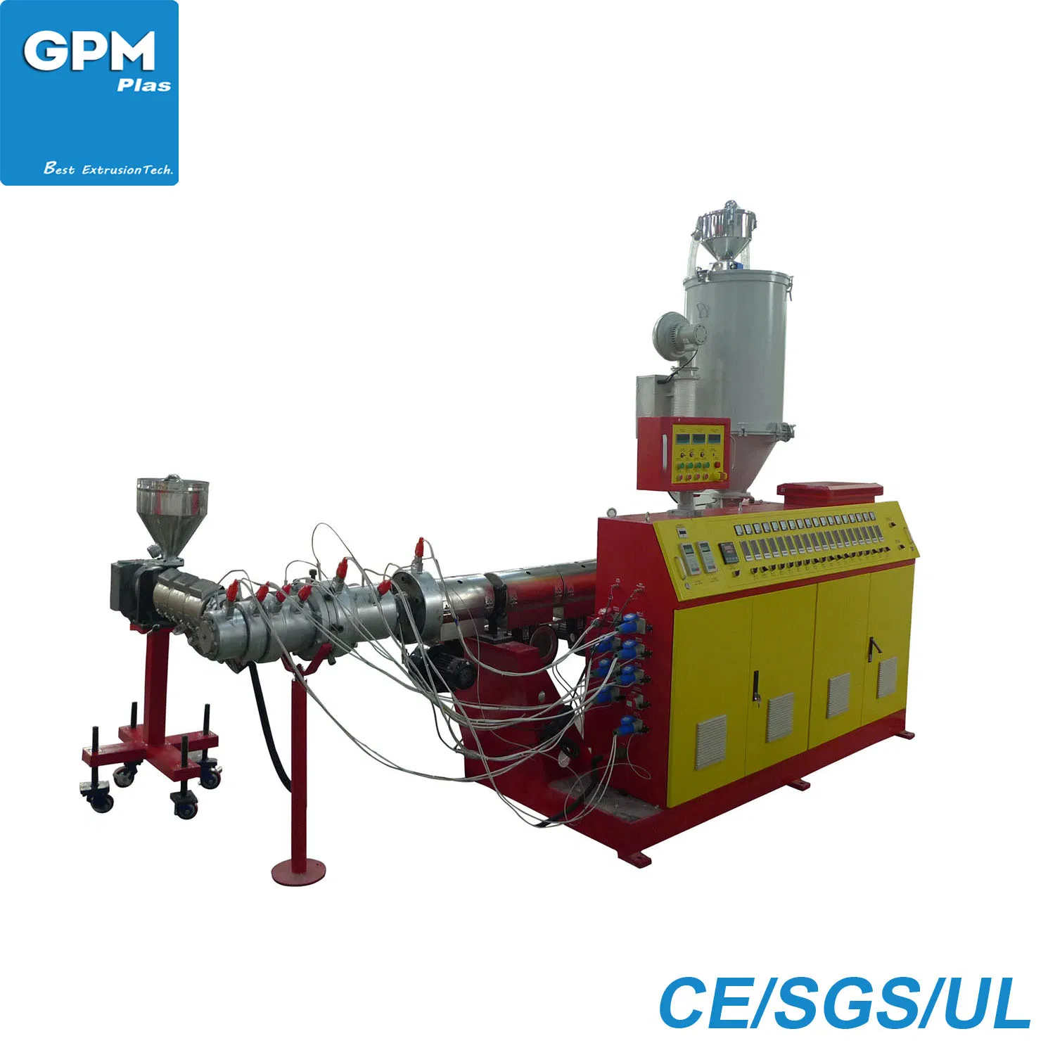 Thermoplastic Composite Pipe Production Line Glass Fiber Unidirectional Tape Winding Machine Thermoplastic Composite Pipe Production Line Glass Fiber Unidirectional Tape Winding Machine