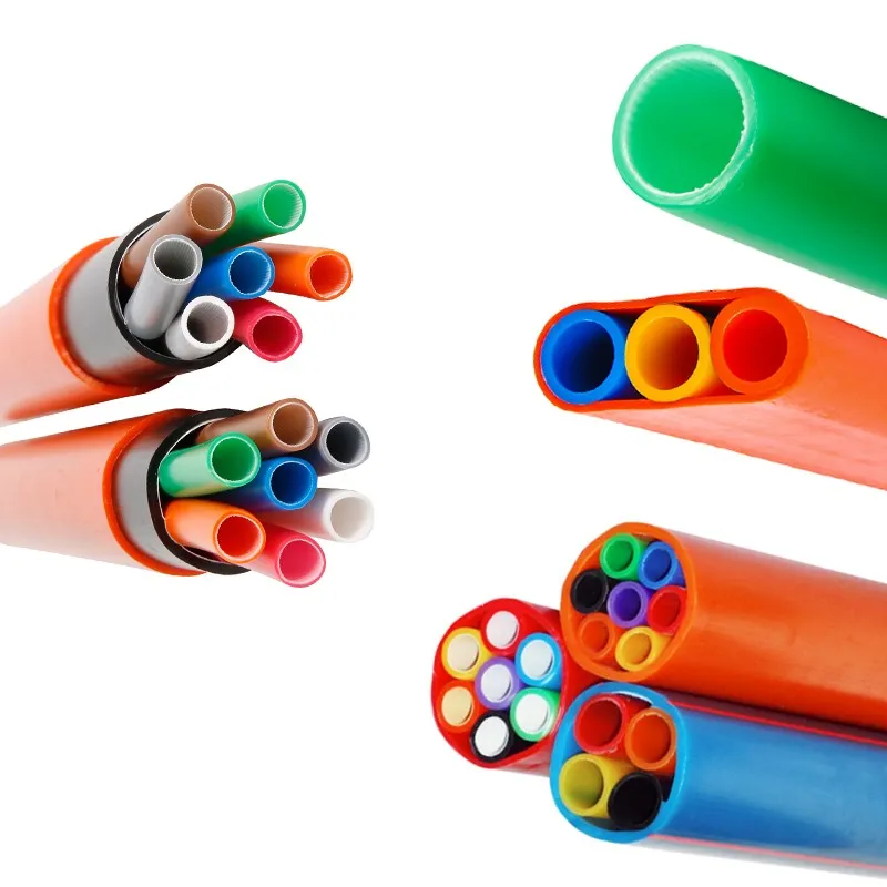 Factory 14/10 12/8 10/6 mm Outdoor Direct Buried Micro Duct Microduct Pipe HDPE