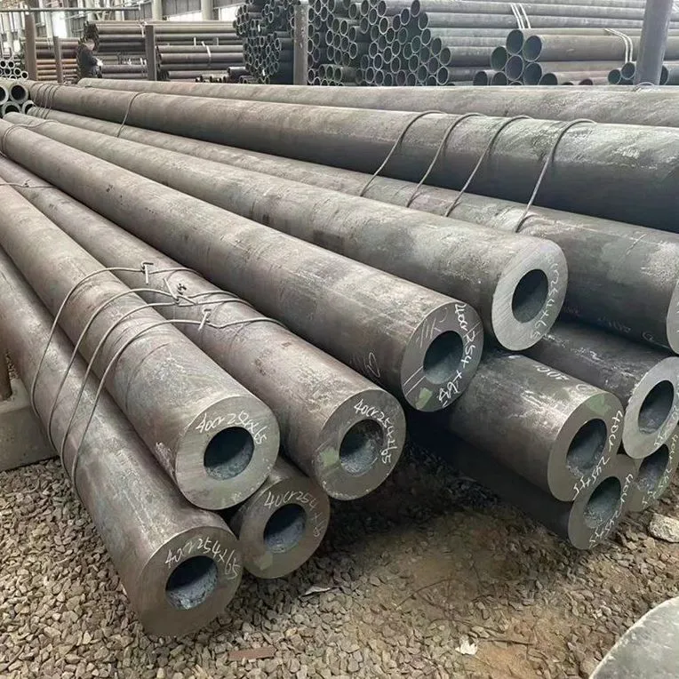 Seamless Pipe Price PE C45 Carbon Tube A36 Carbon Steel Pipe Round Bright Drill Gas Pipe Prices
