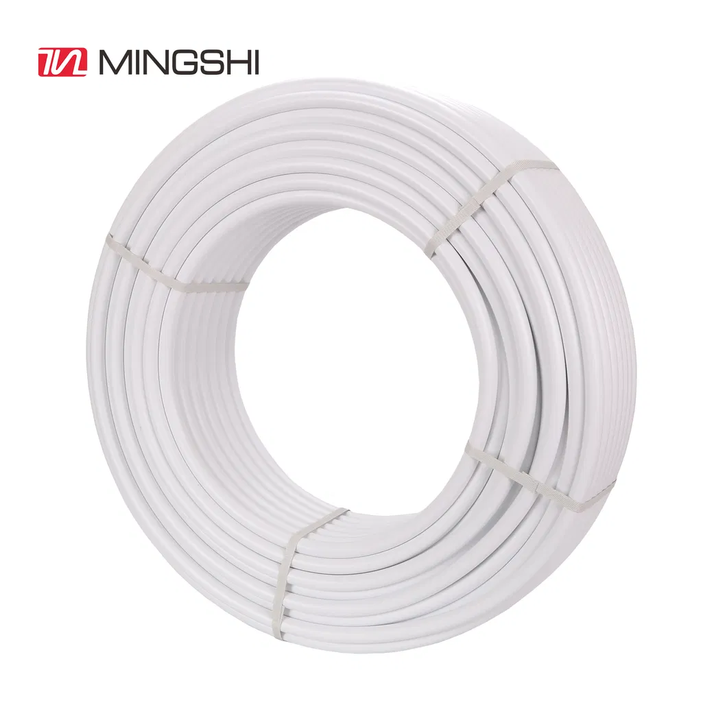 Mingshi Plumbing Materials Composite/Multilayer Water/Gas Big Size Buttweld Pex-Al-PE Pipe with Aenor Skz Wras Watermark Cstb GOST Certificate
