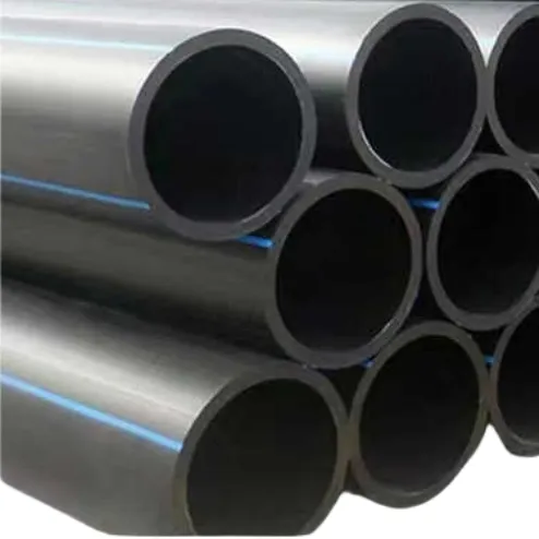 Factory Customized Black PE Plastic Irrigation Water Supply Pipe HDPE Drain Pipe Price