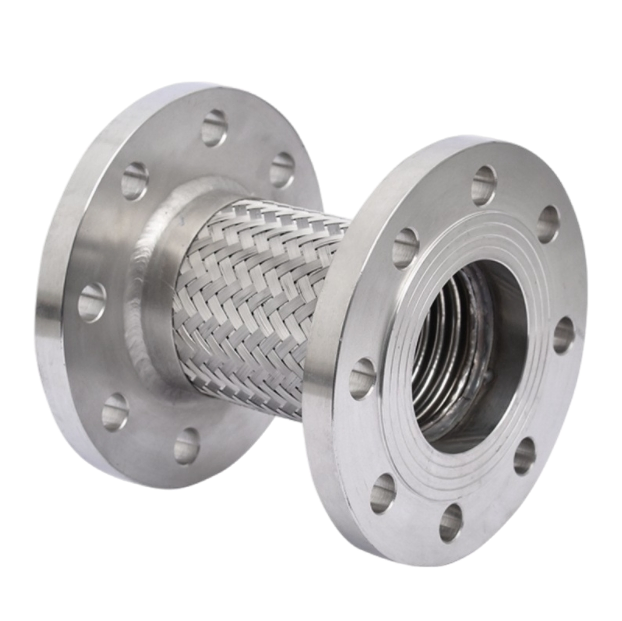 SS304/316 Corrugated Stainless Steel Braided Tubing - 1/4" to 12" for Fluid Transfer