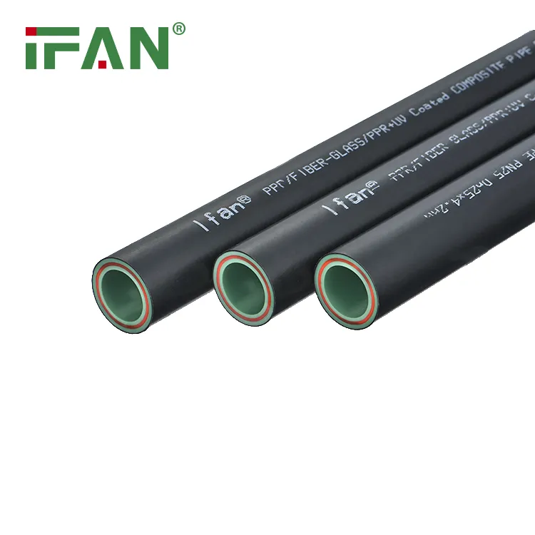 Ifan Piping System Custom 25mm 125mm Pipe PPR Water Pipe PE UV Coated