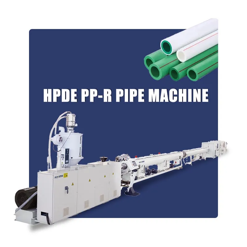 High Speed HDPE PE PPR Hot and Cold Water Pipe Tube Production Line PPR Pipe Extruder Extrusion Line