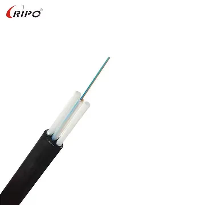 Gyfxtby FTTH 1-24 Core Flat Single-Tube Dielectric Aerial Cable