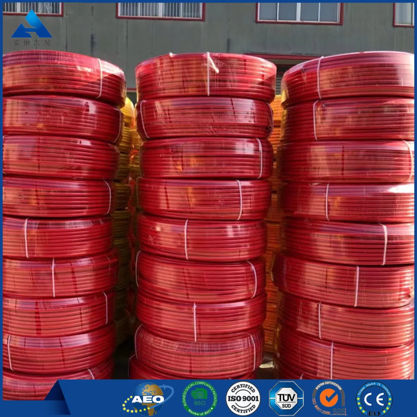 China 16mm Pex Pipe Cross Linked Polyethylene PE Water Tubing Underfloor Heating Pipe Good Sale
