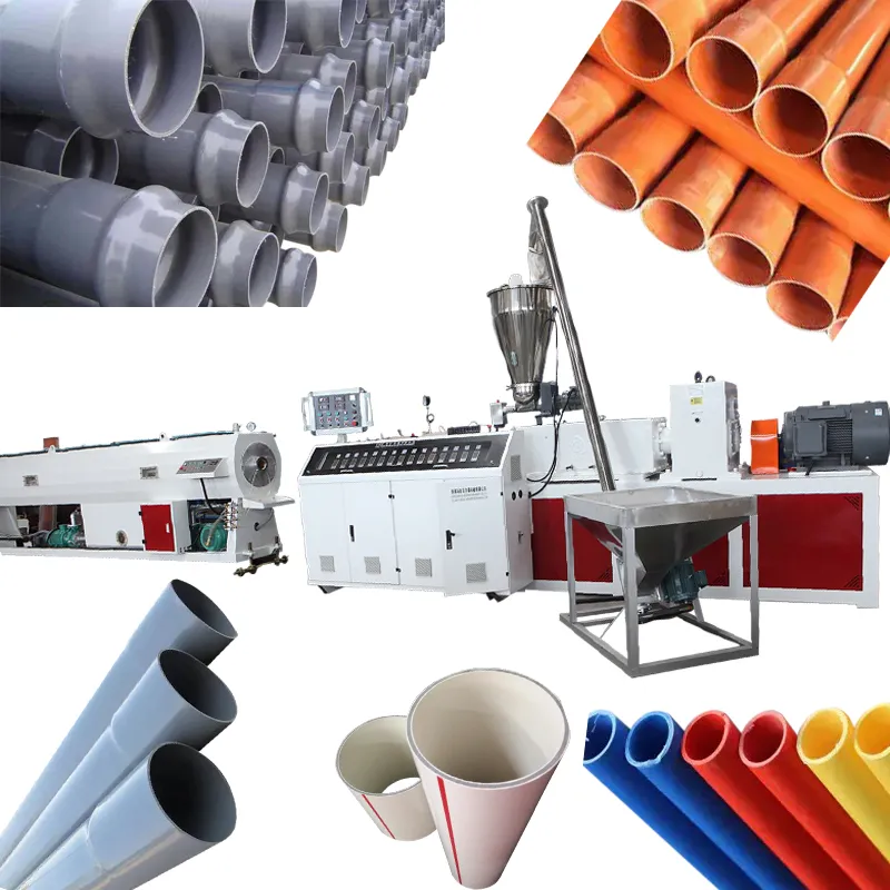 Hot Sale PPR Pipe Producing Line Plastic Pipe Making Machine PE Cable Protection Conduit Drainage Wa