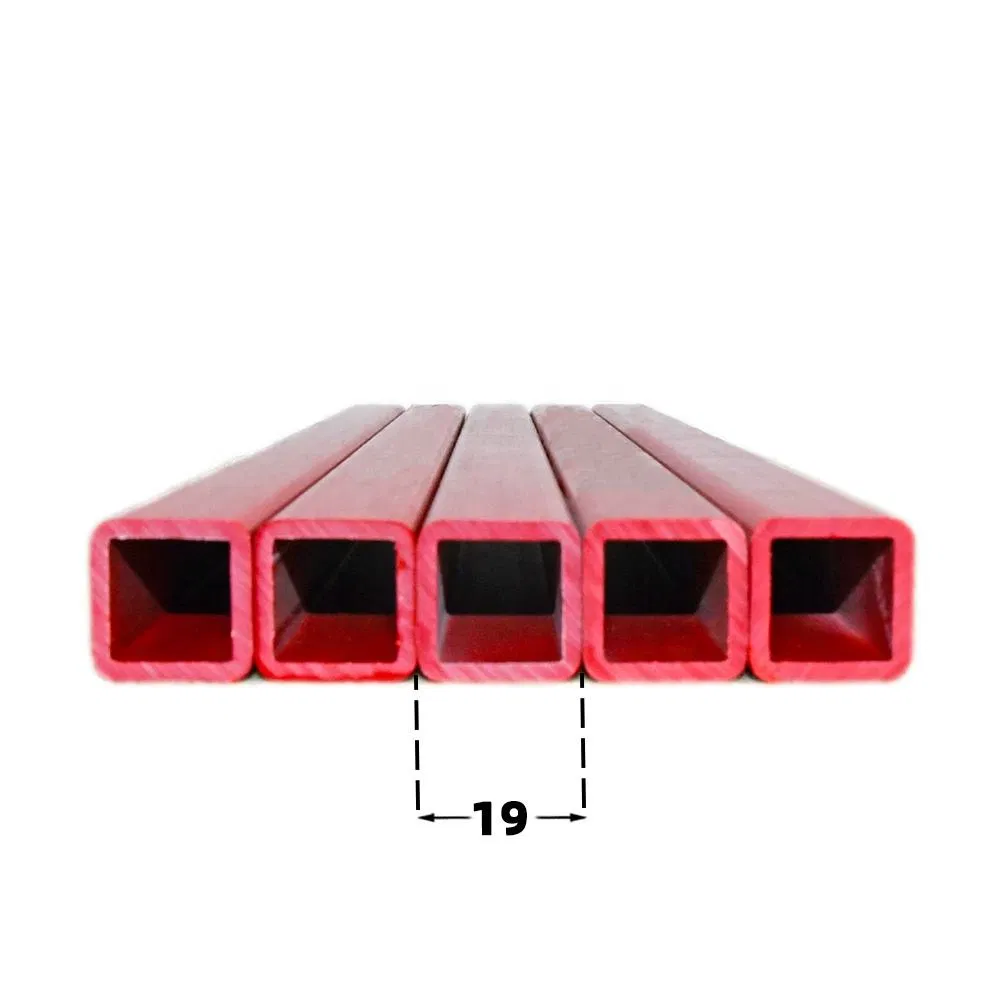 Customizable 19mm Square PP PVC Plastic Pipes Fittings Multiple Standards Sizes UPVC PE Water Supply