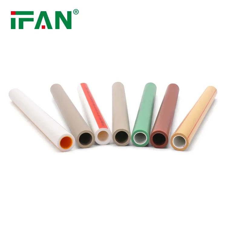 Ifan Factory Wholesale Polypropylene Pipe 20-125mm Plastic Water Pipe DIN 8077/8078 PPR Pipes