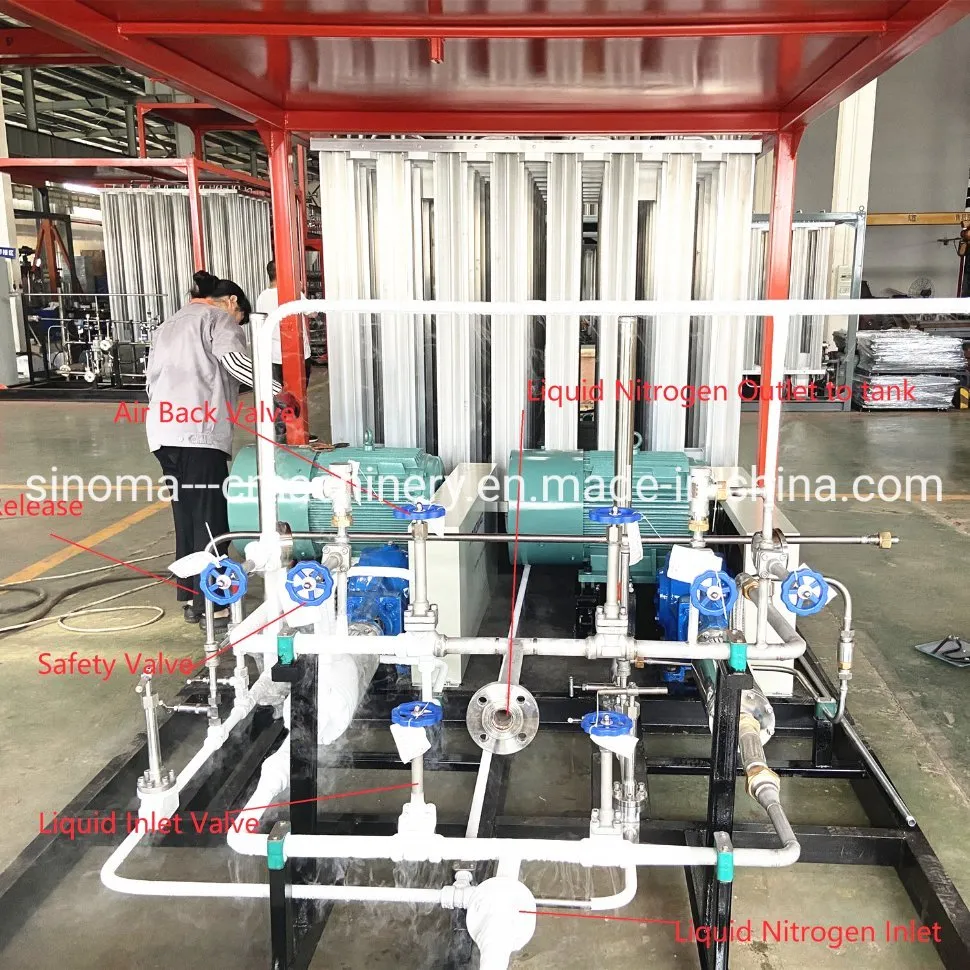 Oil Well Coiled Tubing Support Liquid Nitrogen Cryogenic Pump