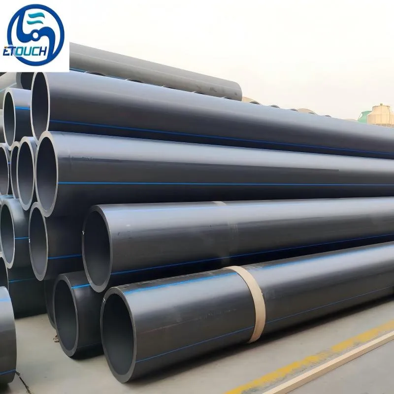 PE100 20-120mm Pn6-Pn16 Black Plastic Tube Water Pipe HDPE Pipe HDPE Water Supply Pipe HDPE Drainage
