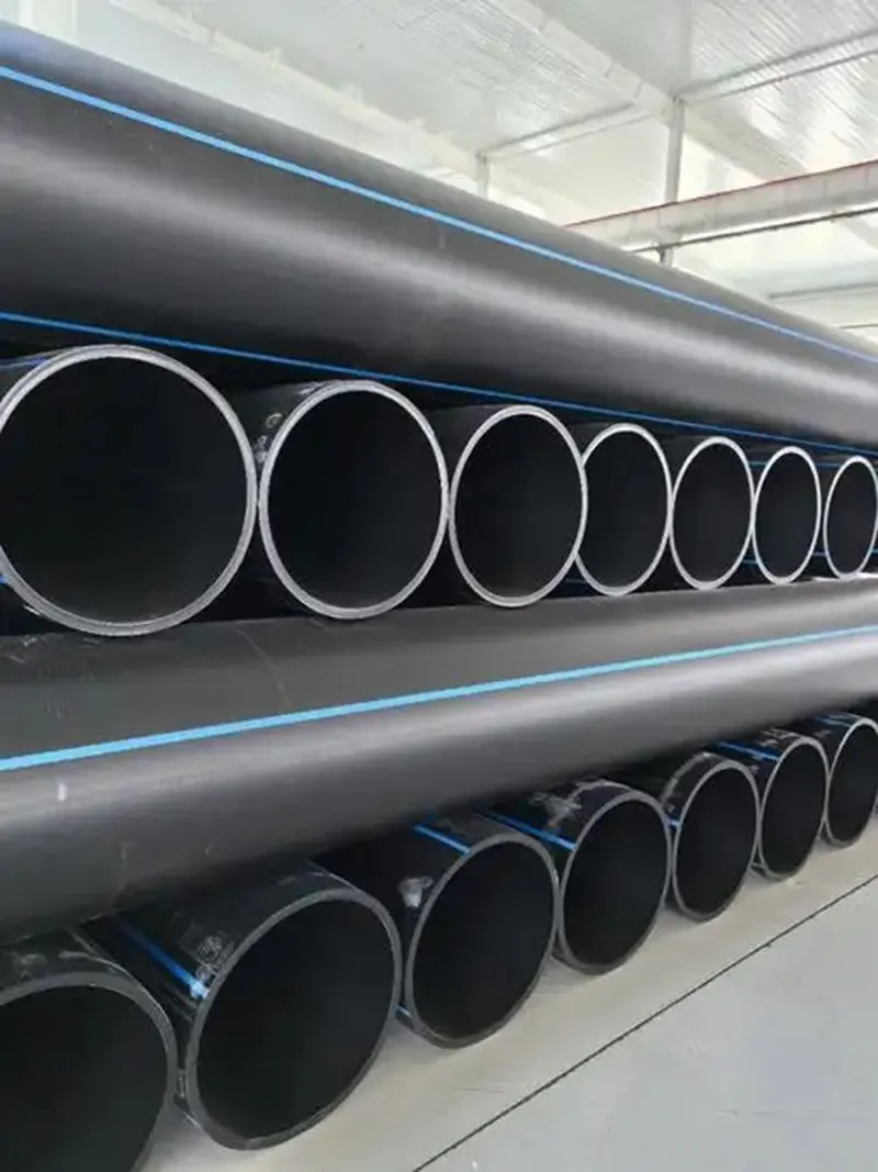 DN110mm-DN1000mm HDPE Drainage Pipe Polyethylene PE Pipes SDR 11 SDR 17