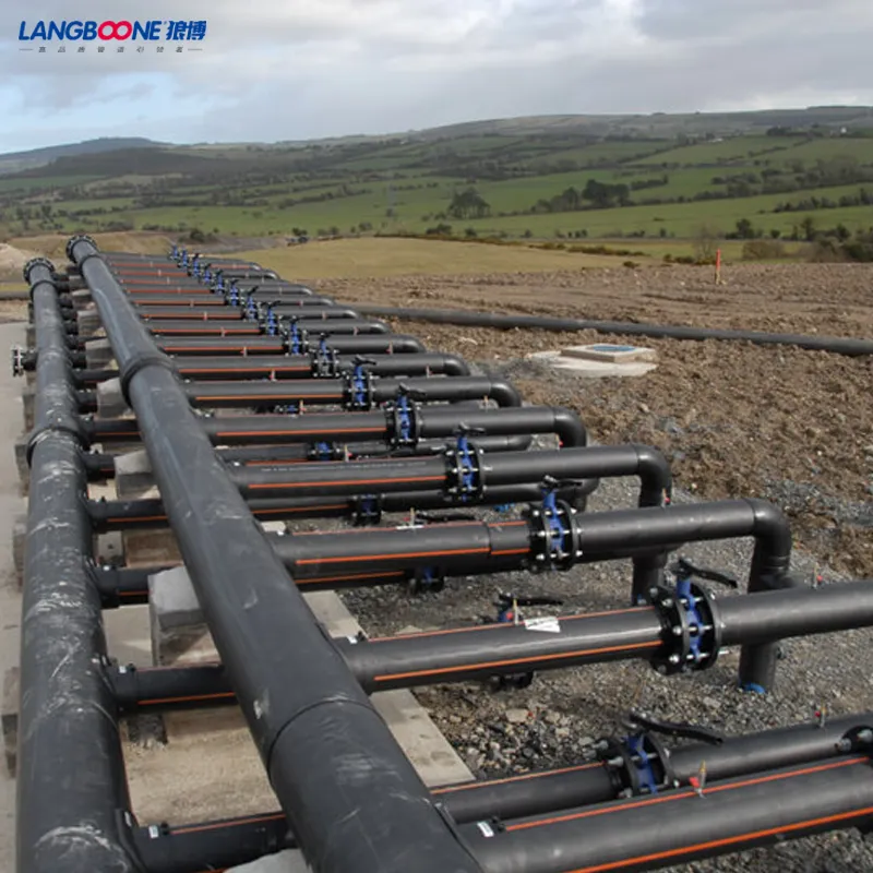 PE100 Plastic Pipe HDPE Pipe SDR11 for Water Supply/Chemical Plant/Gas Transport