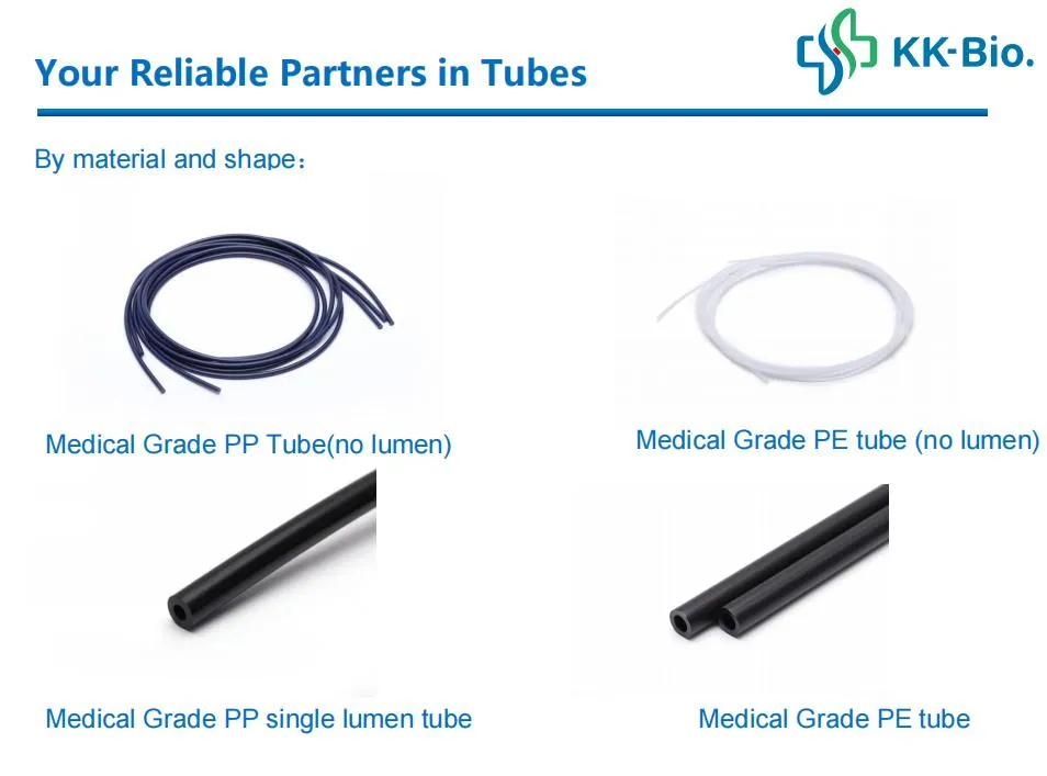 Medical PVC/TPU Coiled Tubing Specifications Color Be Custoized