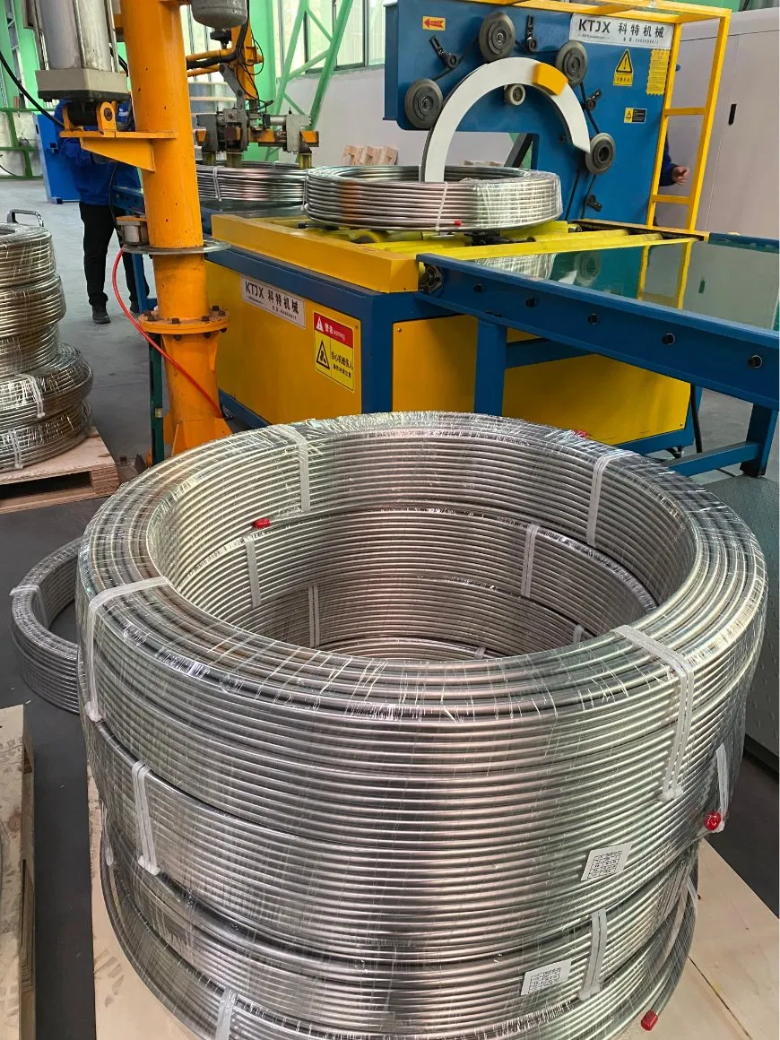 ASTM A269 / ASME SA269 Coiled Tubing Bright Annealed Stainless Steel Coiled Tubing Seamless Coiled T