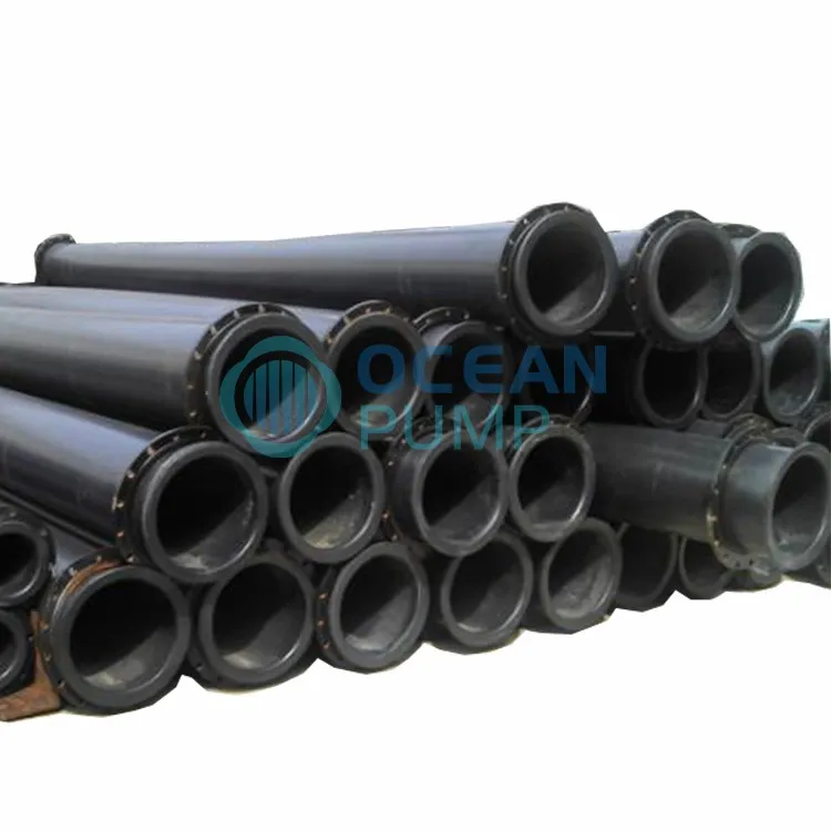 Sea Water Errosion Free HDPE Plastic Pipe for Sand Discharging